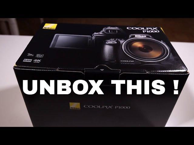 Nikon P1000 Unboxing - First Look and comparison with a DSLR