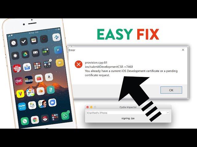 iOS 10.2 Jailbreak - How to Fix Cydia Impactor Certificate Error