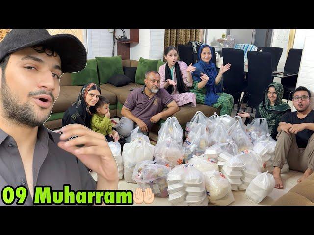 Aj hamne boht sari cheezon ki distribution ki | 9th Muharram