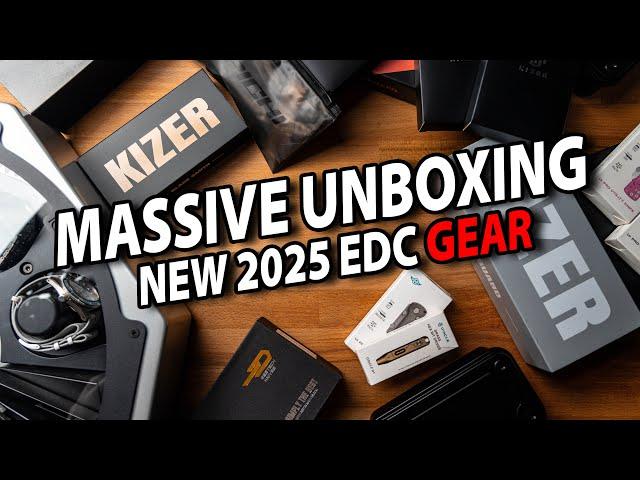 Unboxing NEW EDC Gear for 2025 | Wait till you see the last thing..