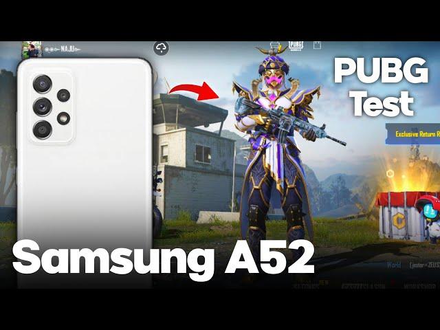 Samsung Galaxy A52 PUBG Gaming Review | Samsung A52 PUBG Test | WhatTheVideos