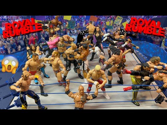 ROYALE RUMBLE WWE ACTION FIGURE MATCH!!!