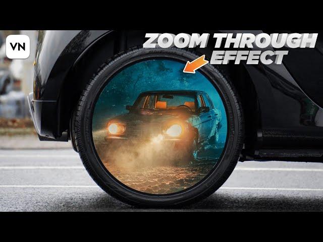 Zoom through Transition | Loop Zoom effect - Vn Video Editor Tutorial