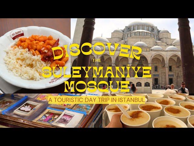 ISTANBUL VLOG | Süleymaniye Mosque, Turkish Food, Istanbul University, and More!