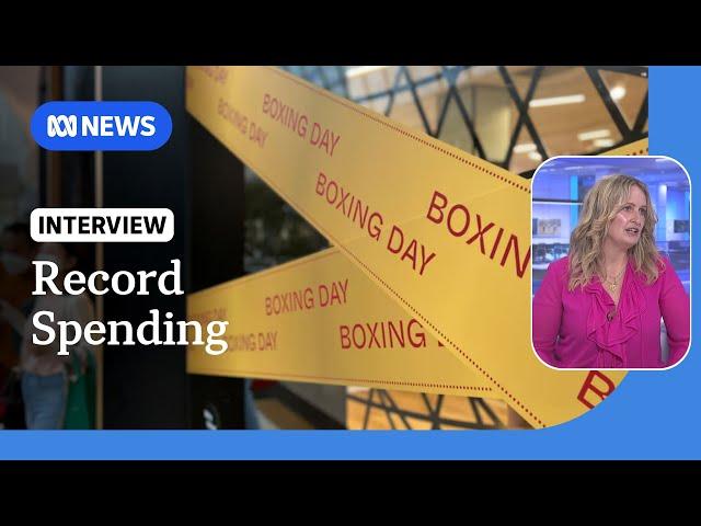 Australians splash the cash in record Boxing Day spending despite cost of living crisis | ABC News