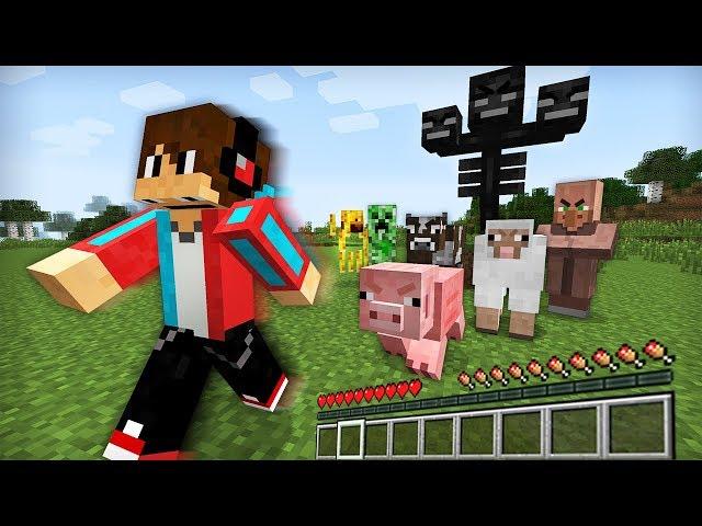 ПЫТАЮСЬ ВЫЖИТЬ В МИРЕ ГДЕ НА МЕНЯ ВСЕ НАПАДАЮТ В МАЙНКРАФТ | Компот Minecraft