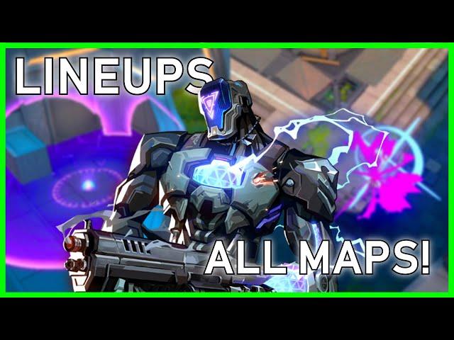 KAYO LINEUPS and SETUPS Guide on ALL MAPS! (UPDATED)