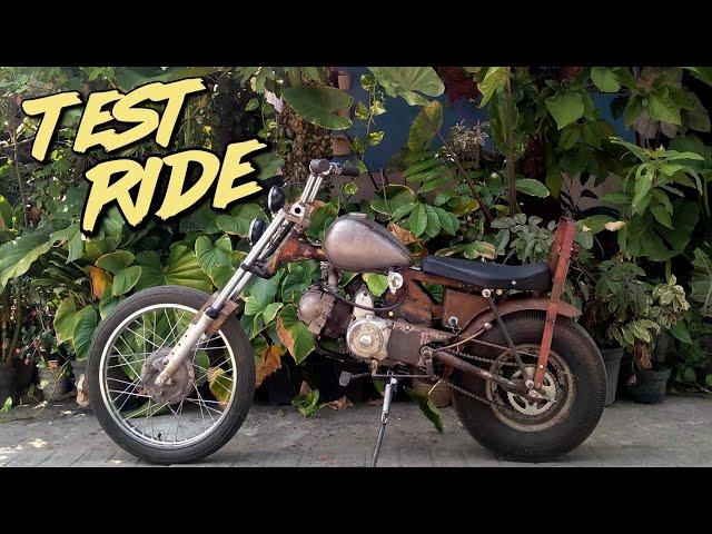 MONKEY CHOPPER TEST RIDE TIPIS-TIPIS