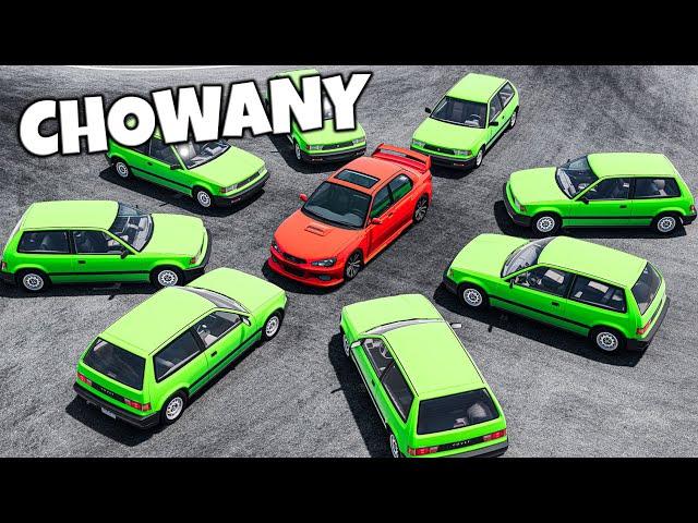 ️ NIEMOŻLIWY CHOWANY SUPER SAMOCHODAMI!?  | BeamNG Drive |