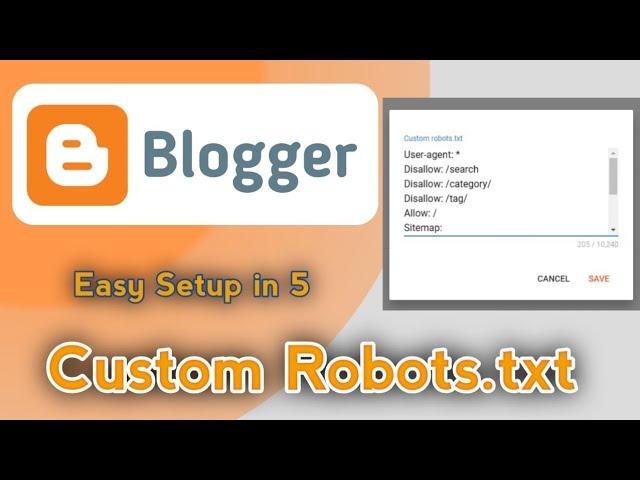 How to Set Up Custom Robots.txt on Blogger - Easy Step-by-Step Guide