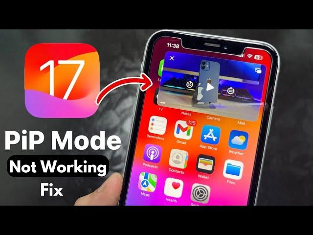 How To Fix PIP Mode Not Working  On iOS 17