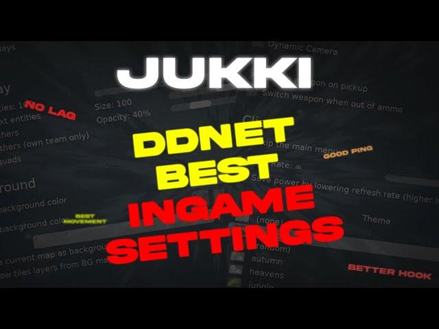 JuKKi's DDraceNetwork Settings!