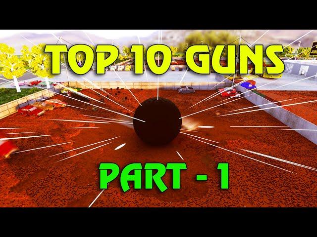 Top 10 teardown Guns in Steam from 60 to 51 rank | The best mods  Teardown gameplay