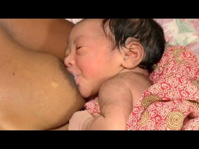 Attaching Your Baby at the Breast (Malay) - Breastfeeding Series