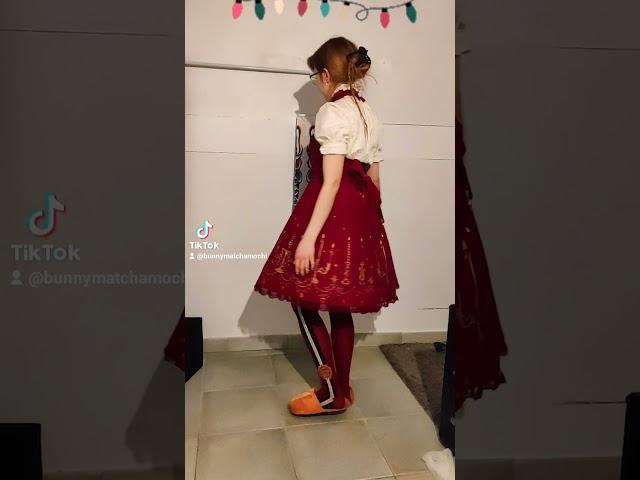 Christmas outfit for International Lolita Day #cute #christmas  #tiktok #kawaii