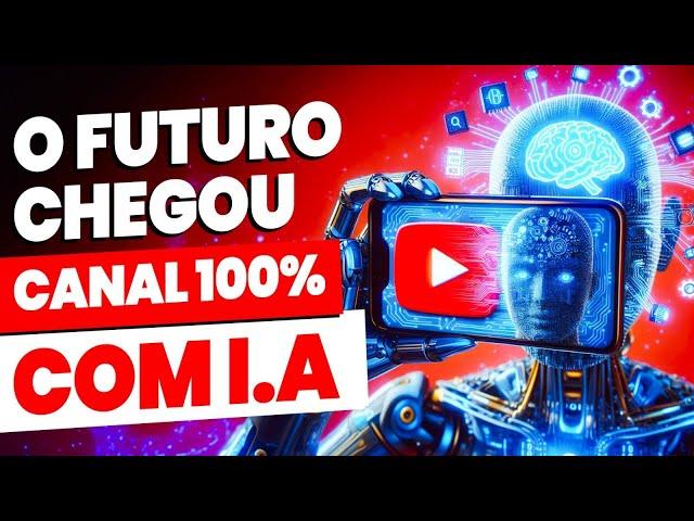 CANAL DARK + INTELIGÊNCIA ARTIFICIAL: COMO GANHAR DINHEIRO NO YOUTUBE [Sem Aparecer] 2024