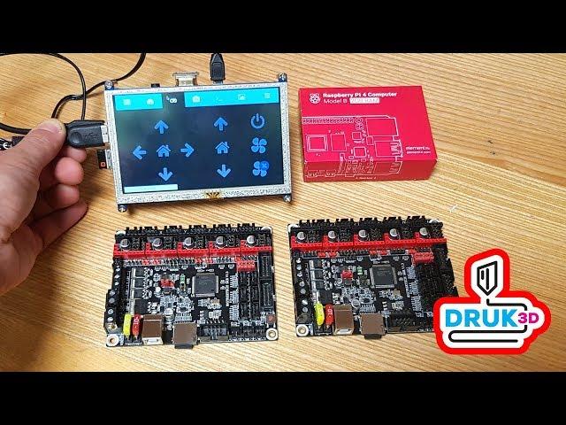 D04. 3D Printer DIY Voron 2.1.1 - LCD i Raspberry Pi