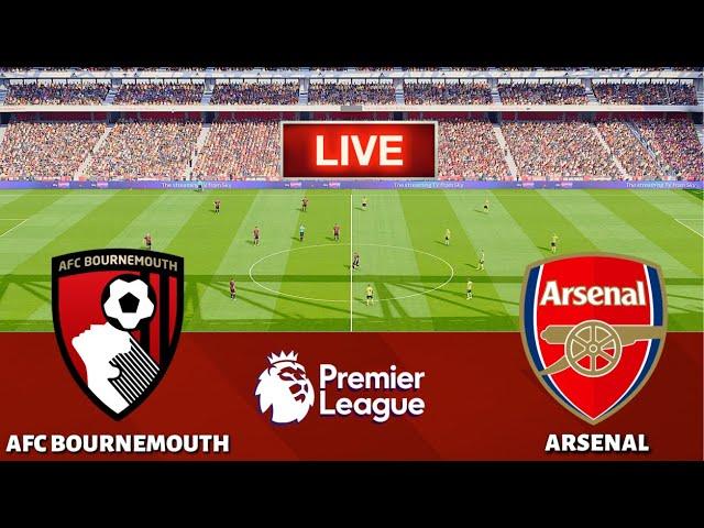 LIVE| ARSENAL vs AFC BOURNEMOUTH - Premier League 2024/25 | PES 21 Simulation