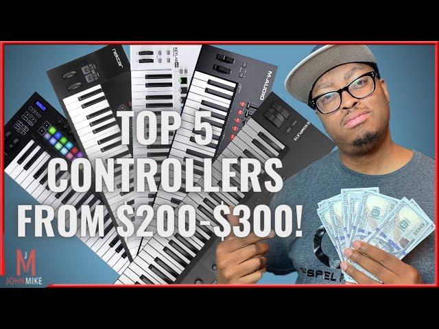 Top 5 Midi Controllers From $200-$300! |Launchkey MK3, Nektar T6, Keylab 49, A61 & Oxygen Pro|