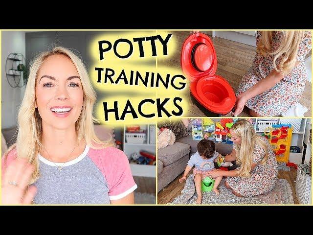 POTTY TRAINING HACKS  |  HOW TO POTTY TRAIN FAST - IN 4 DAYS  |  EMILY NORRIS