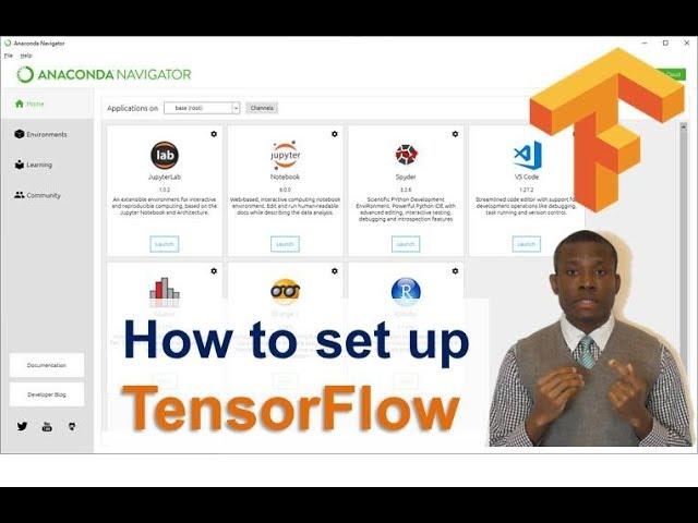 How to Setup TensorFlow and keras in Anaconda (Python 3.7 and Python 3.8)