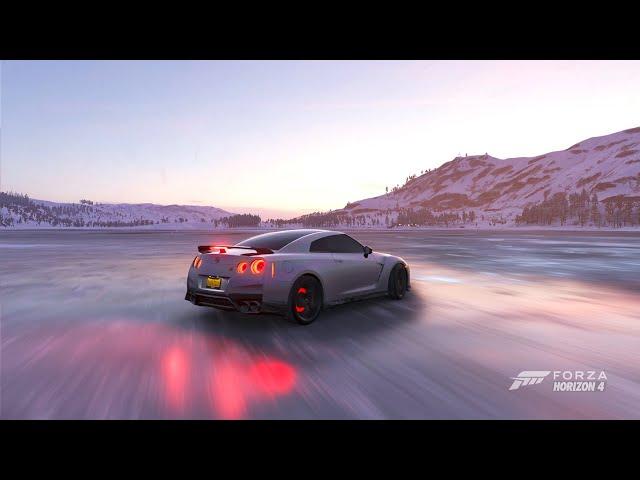 Forza Horizon 4 - 1000HP Nissan Skyline R35 - Night Driving - free roam