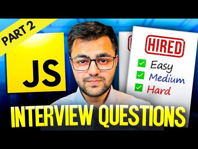 Task Scheduler in JavaScript - HARD JS Interview Questions | Part 2