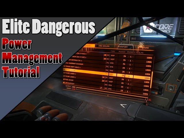 Elite Dangerous - General Power Management Tutorial