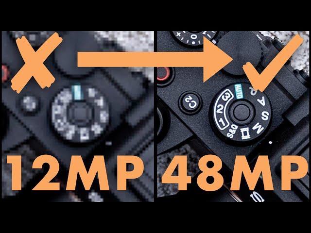 TURN 12MP PHOTOS into 48MP! (Double Resolution for any camera)