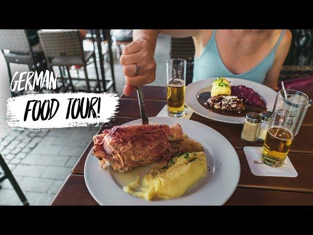 German Food - 4 Dishes You HAVE to Try in Cologne, Germany (Americans Try German Food)