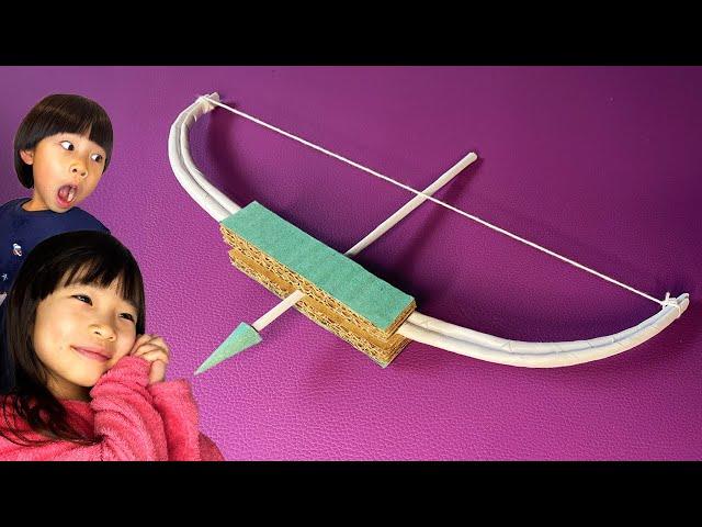 How to Make Easy Paper BOW & ARROW | Fun Craft Idea for Everyone