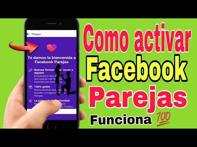 "NO ME APARECE FACEBOOK PAREJAS" 2024 |COMO ACTIVAR FACEBOOK PAREJAS 2024 (Actualizado)