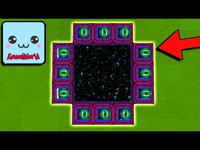 KawaiiWorld: How To Make A Working ENDER PORTAL!?