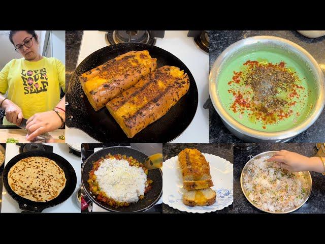 Tasty Winter Breakfast, lunch & Dinner Recipes | Mooli Paratha, Bathua Raita, Aloo Bread, Poha