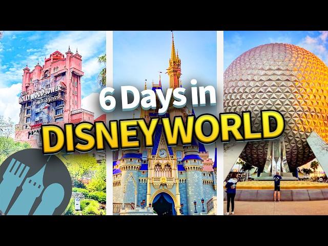 The ULTIMATE 6 Day Disney World Trip Itinerary