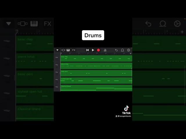 How to make a Cordae type beat on GarageBand! #loosgainbeats #shorts #cordae #tutorial #producer