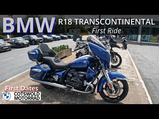 BMW R18 Transcontinental First Ride - A Fantastic Beast!