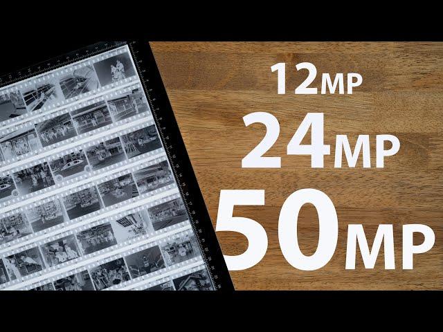 Do Megapixels Matter When Converting Negatives With A Digital Camera