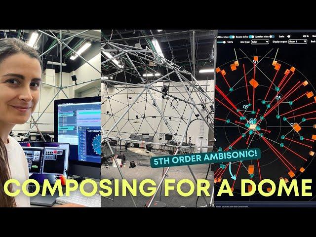 Composing Music for an Ambisonic Dome