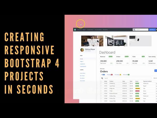 Bootstrap 4 Builder for Hyper-Productive Developers