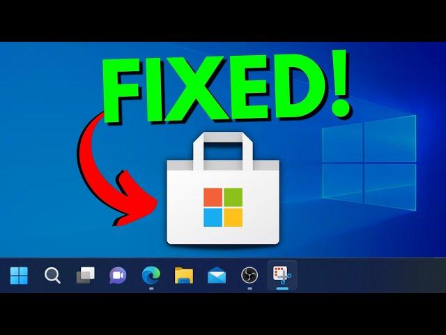 How to Reinstall Microsoft Store (Microsoft Store Not Working Windows 10/11 Tutorial)