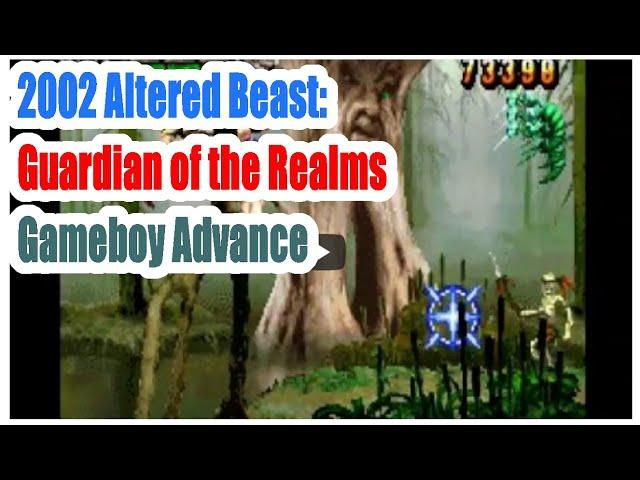 2002  Altered Beast: Guardian of the Realms (Gameboy Advance) Game Playthrough Retro Game