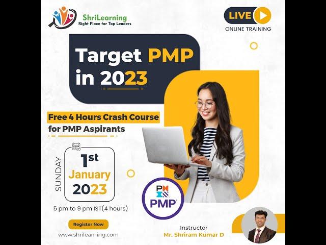 PMP Free 4 Hours Crash Course | ShriLearning