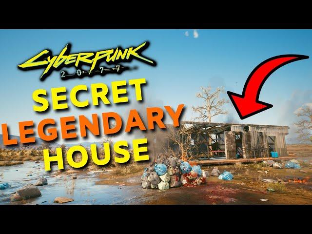 Cyberpunk 2077 - Secret LEGENDARY PLACE with LOOT! (Location & Guide)