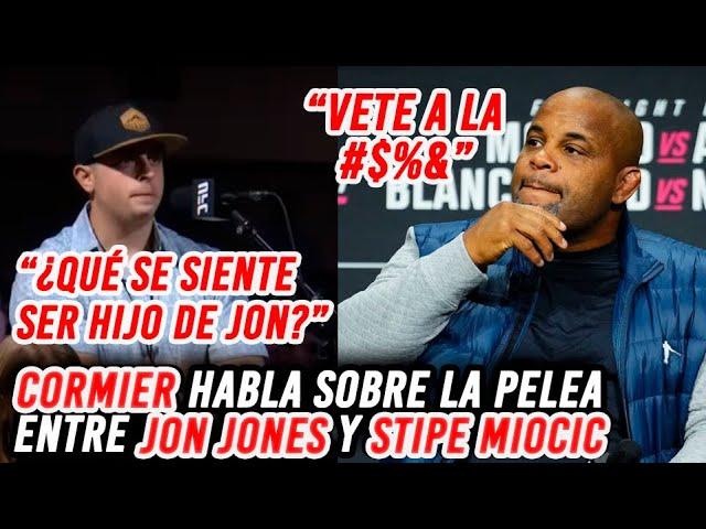 Daniel Cormier habla sobre Jon Jones vs. Stipe Miocic