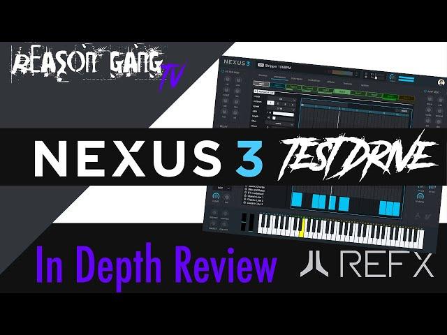 Nexus 3 Vst Review Test Drive! New Sounds, Arpeggiator, Librarian, & FX!