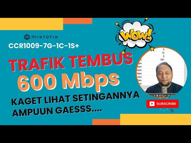 MAKIN SUKSES AJA SIH BOS !!! RATUSAN PELANGGAN HANYA DENGAN MIKROTIK CCR1009 BAWA BANDWIDTH 1Gbps