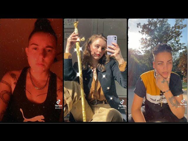 Masclesbian Tiktoks| Lesbian Tiktok Compilation|#WLW