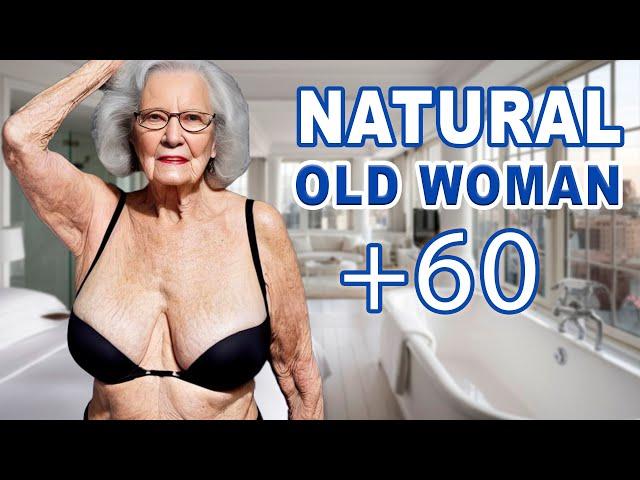 Natural Older Women Over 60 | Attractively Dressed Classy | Ladies Over 70