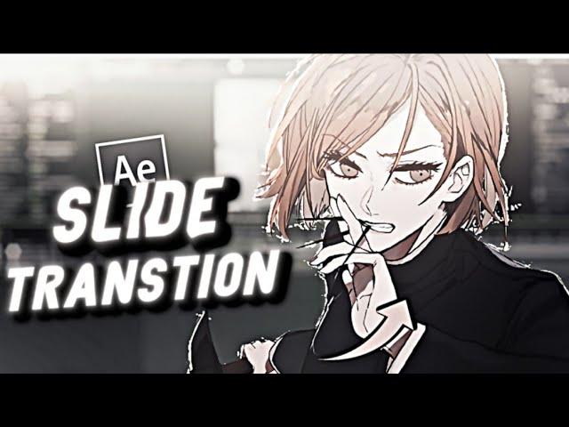 Visper Slide Transition / After Effects AMV Edit Tutorial